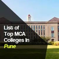List of Top MCA Colleges In Pune 2024-25